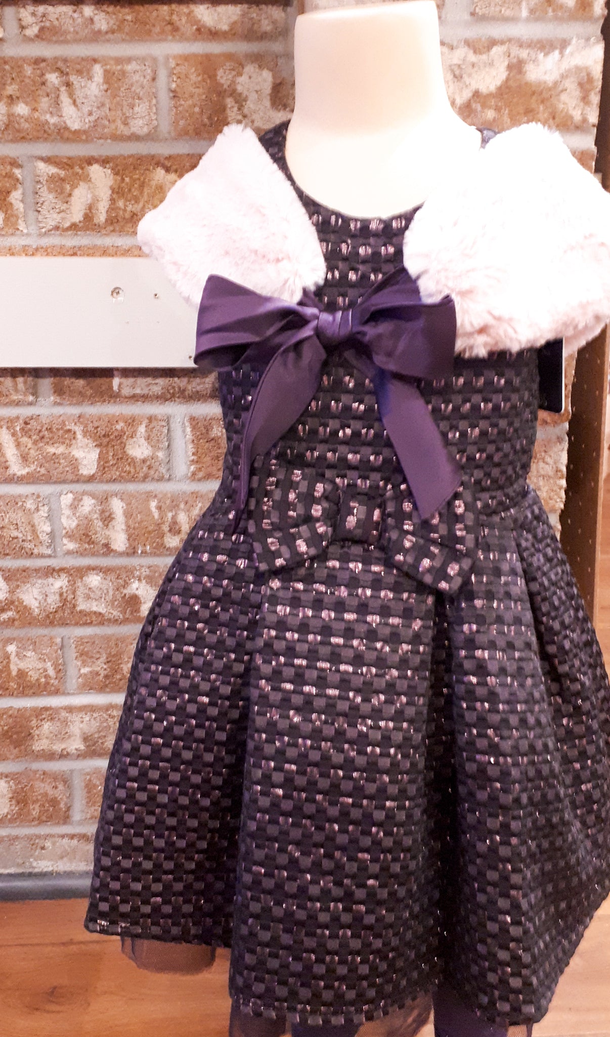 Robe prune à crinoline 17fk62k238