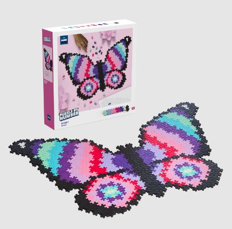 Plus-plus Casse-tête par numéros Papillon 800 mcx