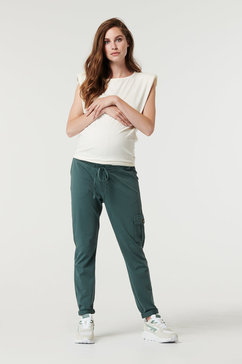 T-shirt maternité Shoulderpad crème 2220011