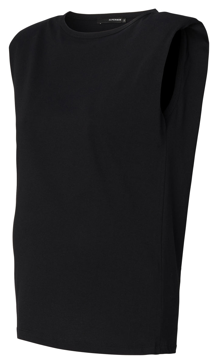 T-shirt maternité Shoulderpad Noir 2220011