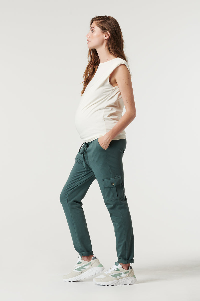 T-shirt maternité Shoulderpad crème 2220011