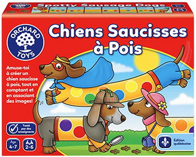 Chiens saucisses à pois - Jeu stratégie