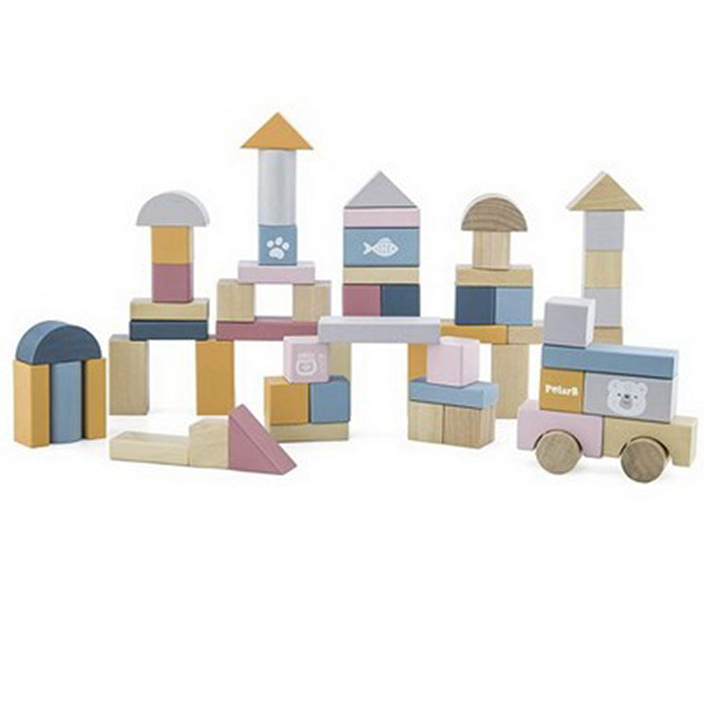 Polar B - Blocs bois empilables (60 mcx)