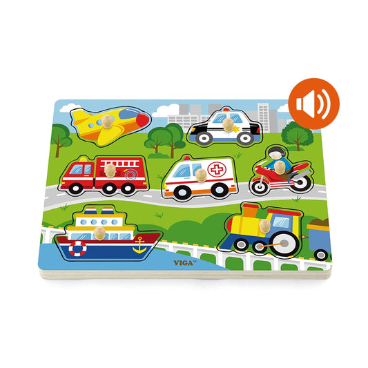 Puzzle sons des transports 512743