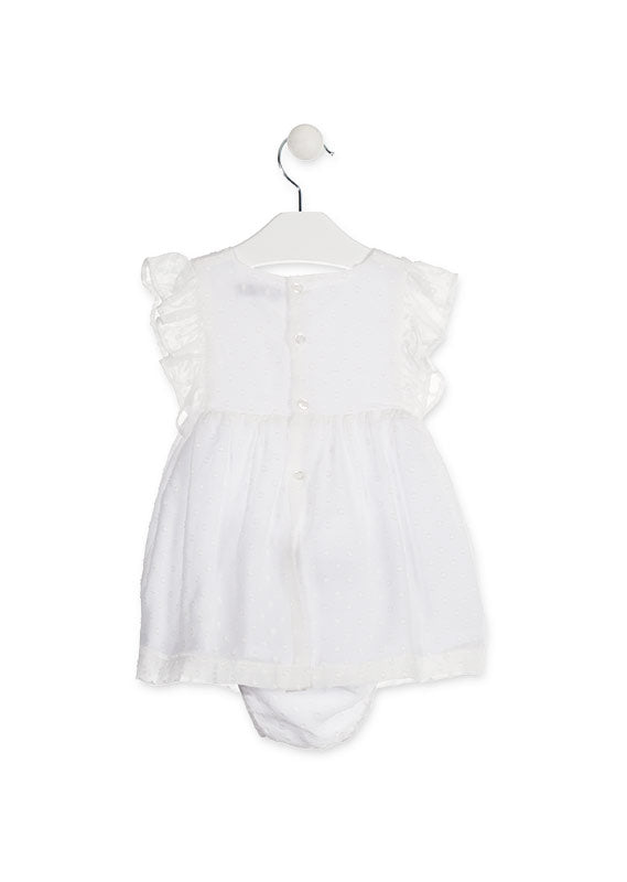 Robe de voilage Blanche 918-7791