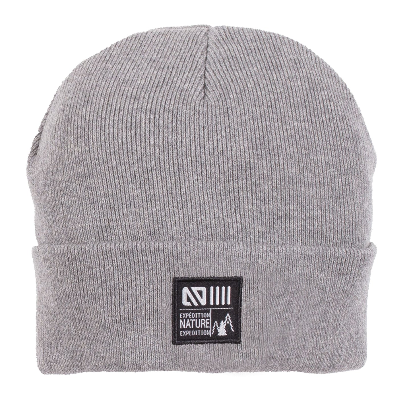 Tuque en tricot Gris chiné BTUT232