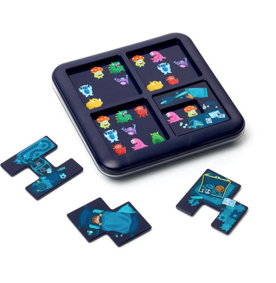 Monstres sous le lit - Jeu réflexion