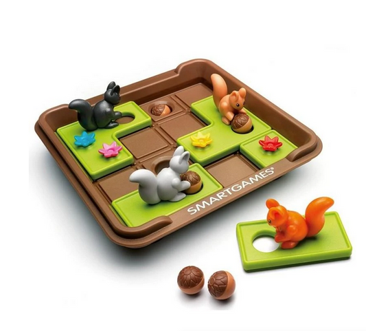 Cache-noisette - Jeu réflexion