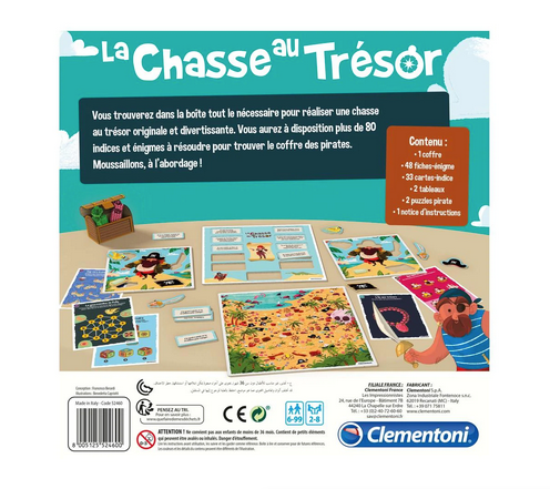 La chasse au trésor - Jeux aventure