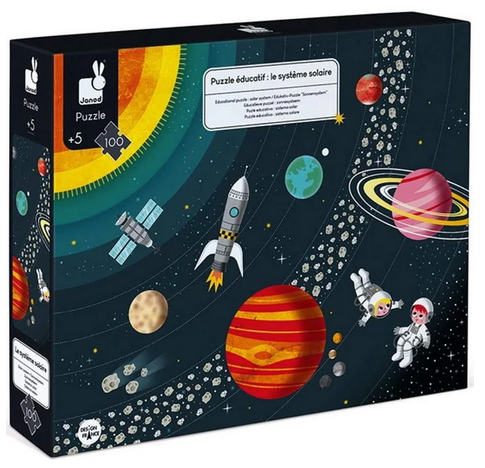 Casse-tête éducatif - Le système solaire (100 mcx)