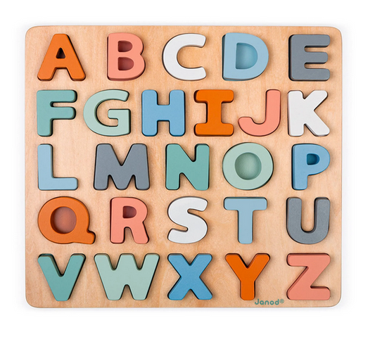 Casse-tête - Alphabet en Bois - Sweet Cocoon