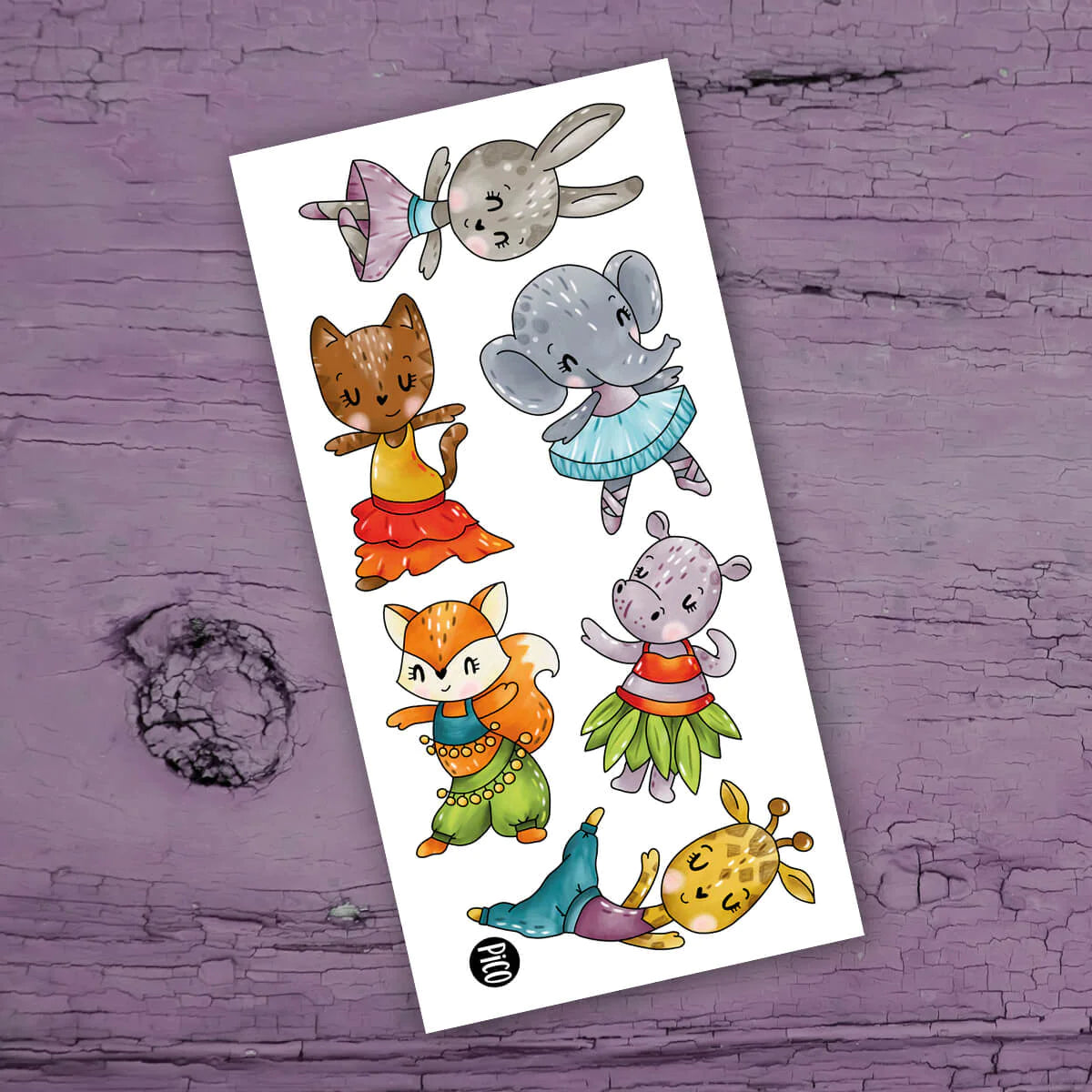 Boutique Petites Fleurs - Tatouage temporaire Vive la danse / pico-342