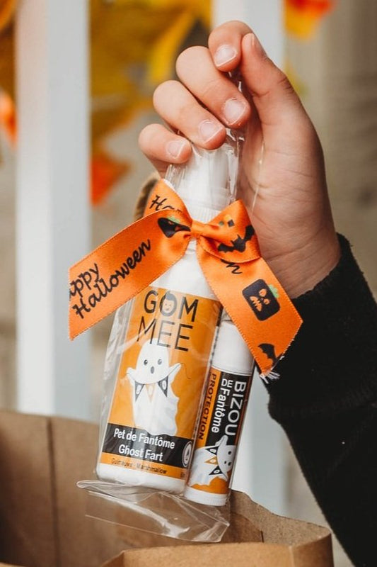 Duo Pet & Bizou de fantôme Gommee - parfum d'ambiance et baume