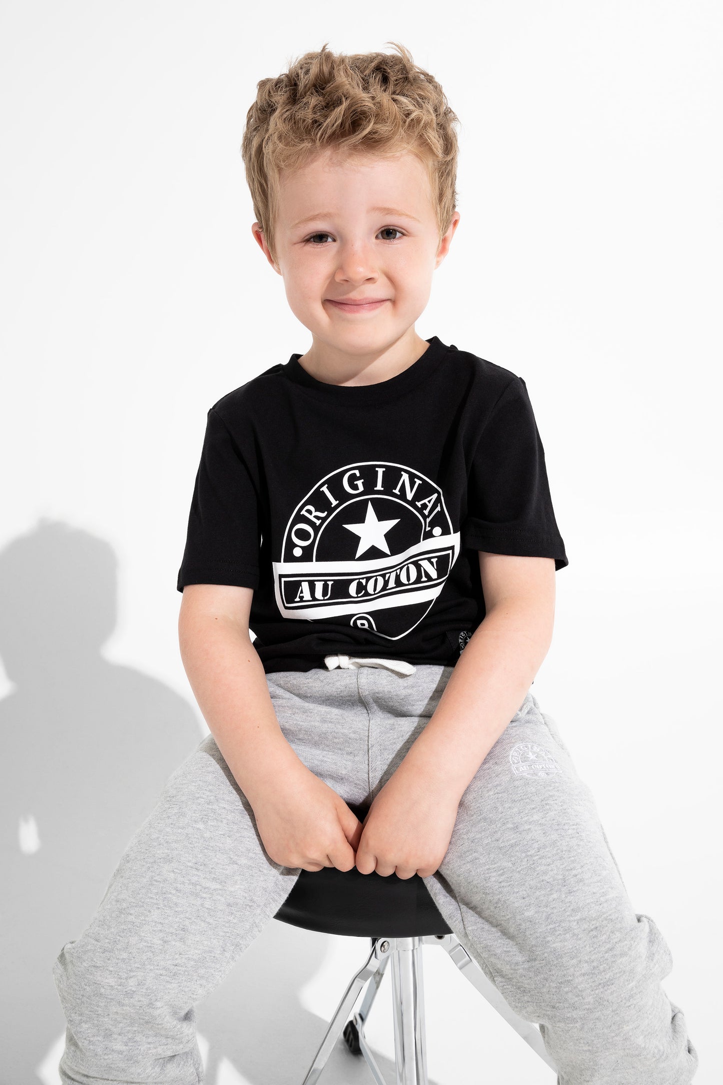 tshirt unisexe Original au Coton Noir