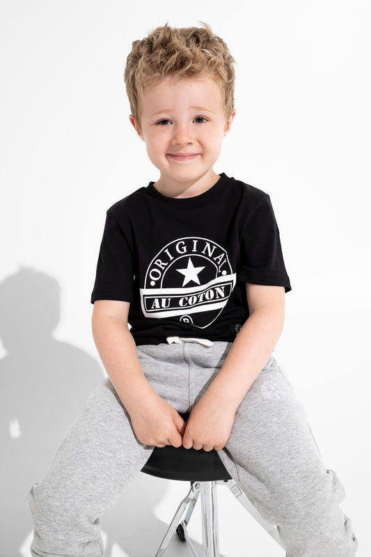 tshirt unisexe Original au Coton Noir