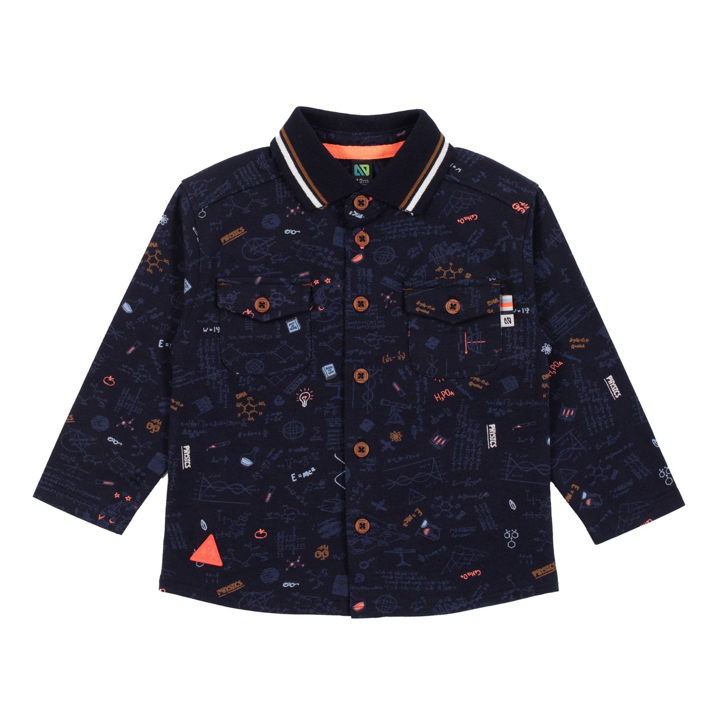 Chemise Oh Génie! F2253-02