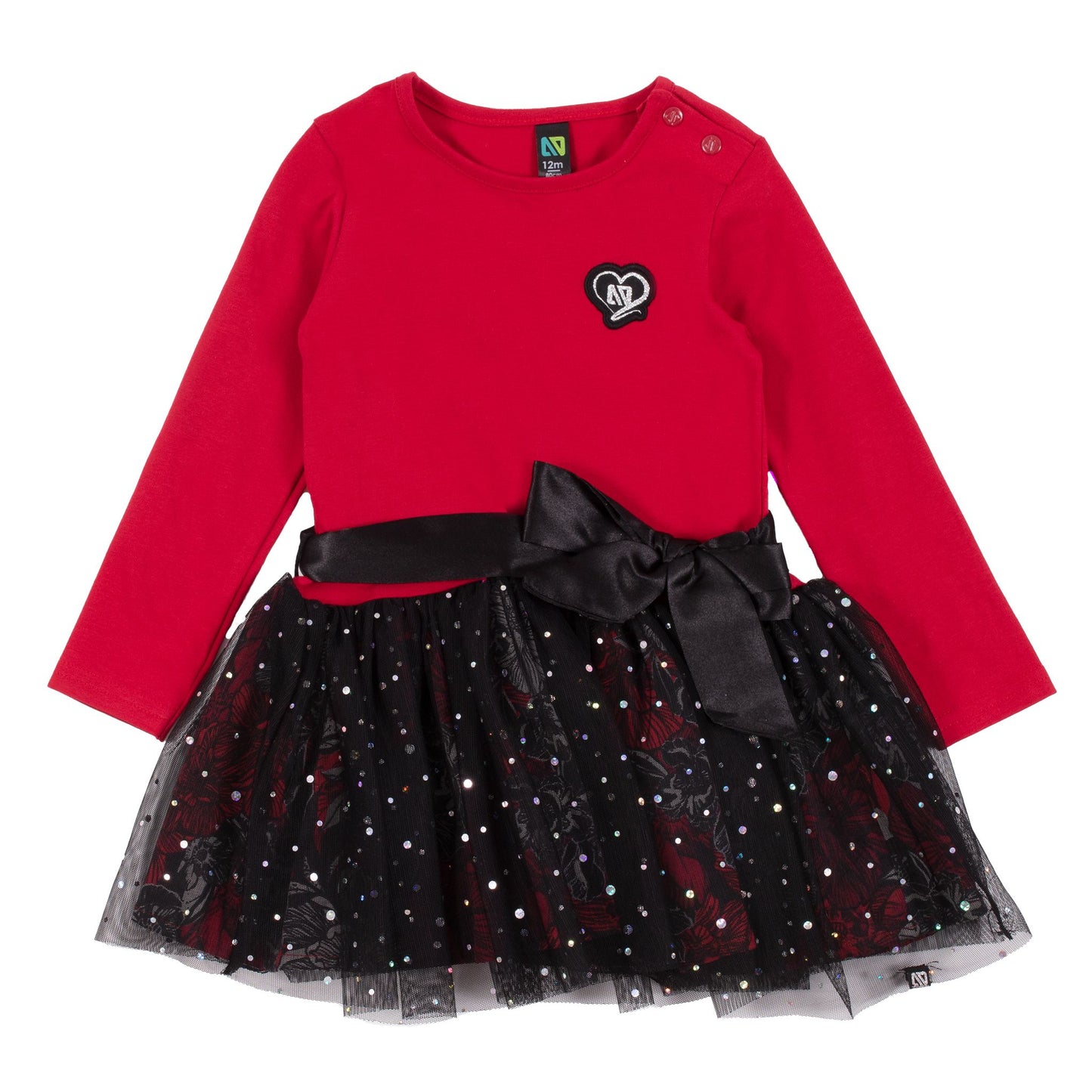 Boutique Petites Fleurs - Robe Danse d'hiver F2270-01- Nano collection