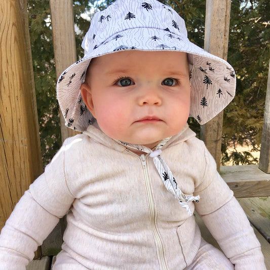 Chapeau Cotton Bucket hat Sapin