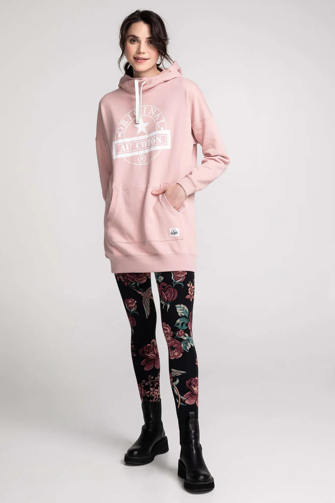 Legging top rose adulte