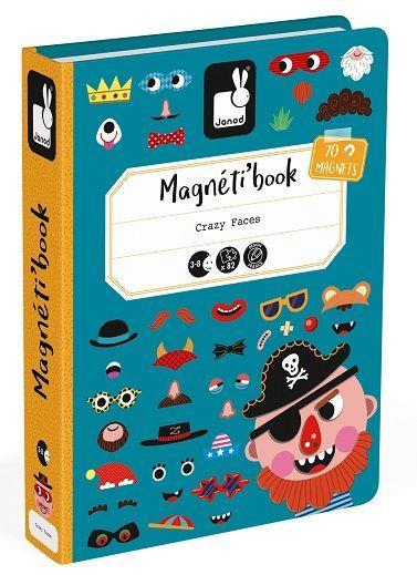 Magnetibook Visages fous garçons