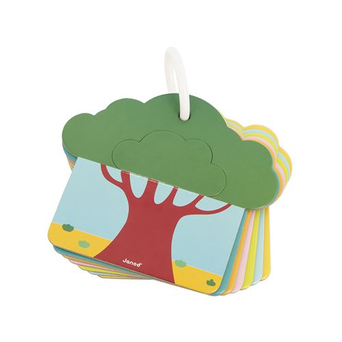 Ensemble de cartes tactiles La Savane de Janod - démo