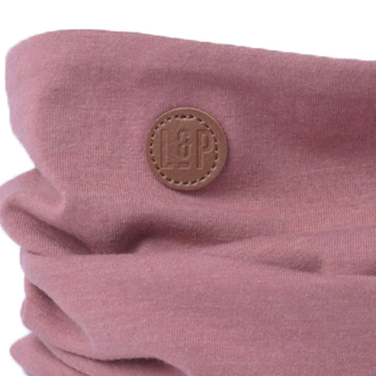 FOULARD EN COTON (AUBERGINE) lp / cache-cou