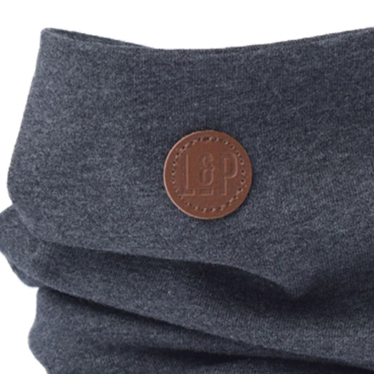 FOULARD EN COTON (Charcoal) lp / cache-cou