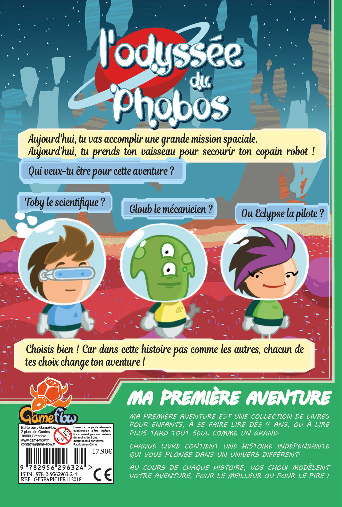 Ma première Aventure l’Odyssée du Phobos