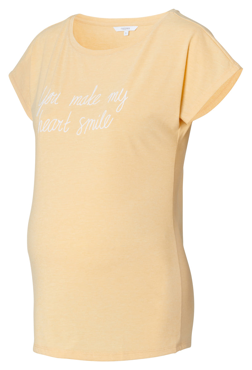 Noppies T-shirt maternité Lewes Straw 2020012 VENTE FINALE