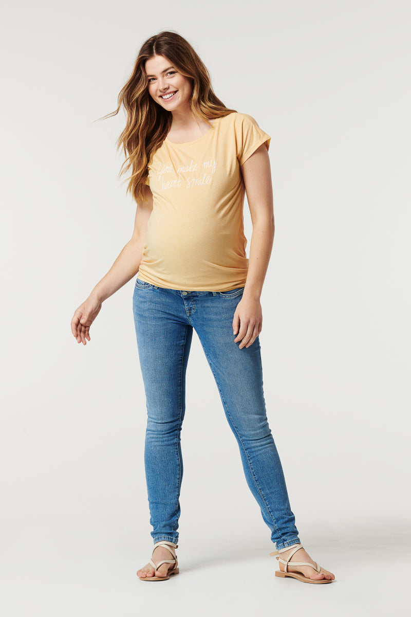 Noppies T-shirt maternité Lewes Straw 2020012 VENTE FINALE