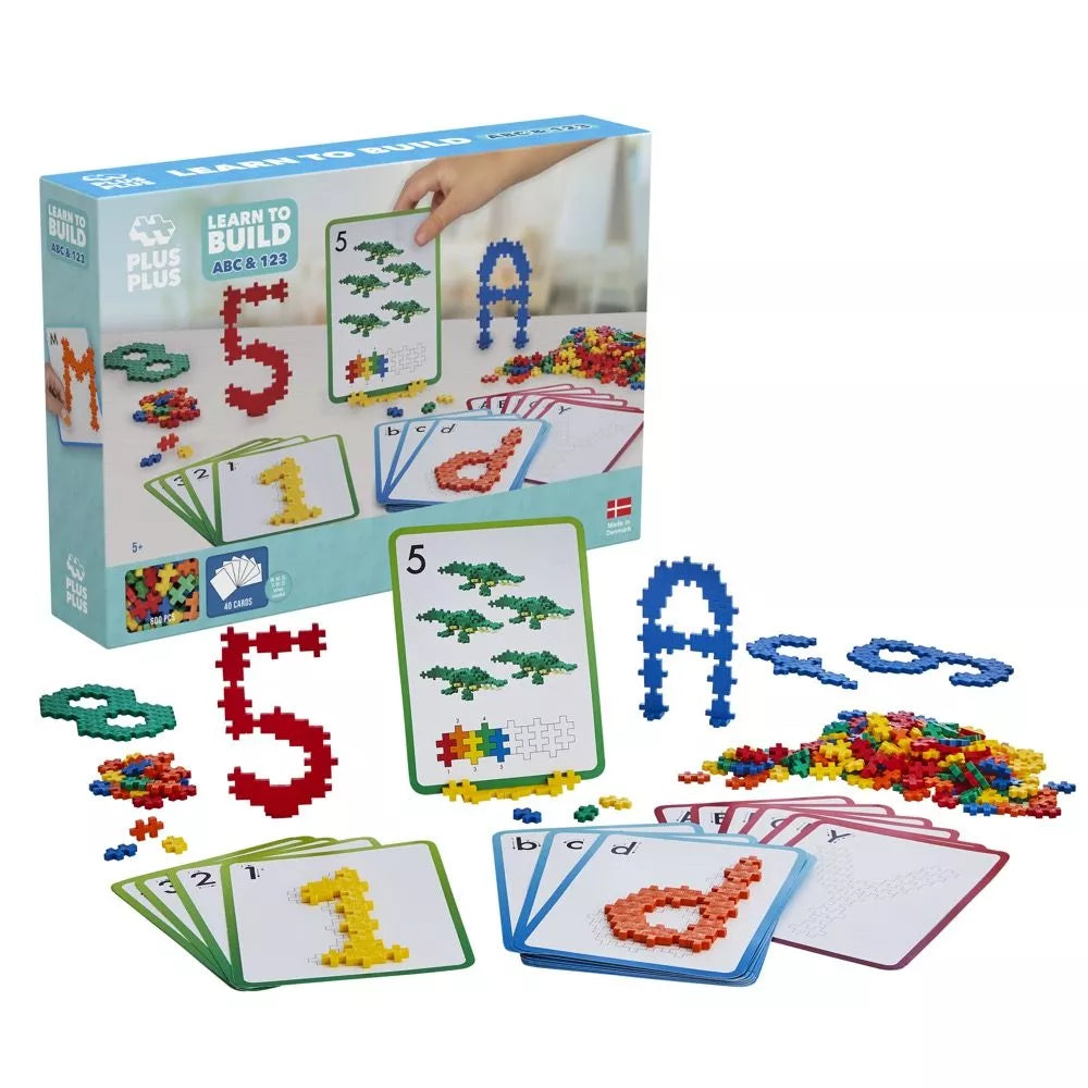 Boutique Petites Fleurs - Plus Plus Apprendre à construire ABC &123