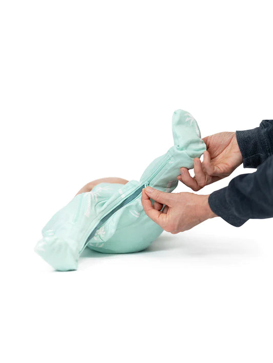 Boutique petites fleurs - Pyjama pour bébé et prématuré palmiers - Zippyjamz