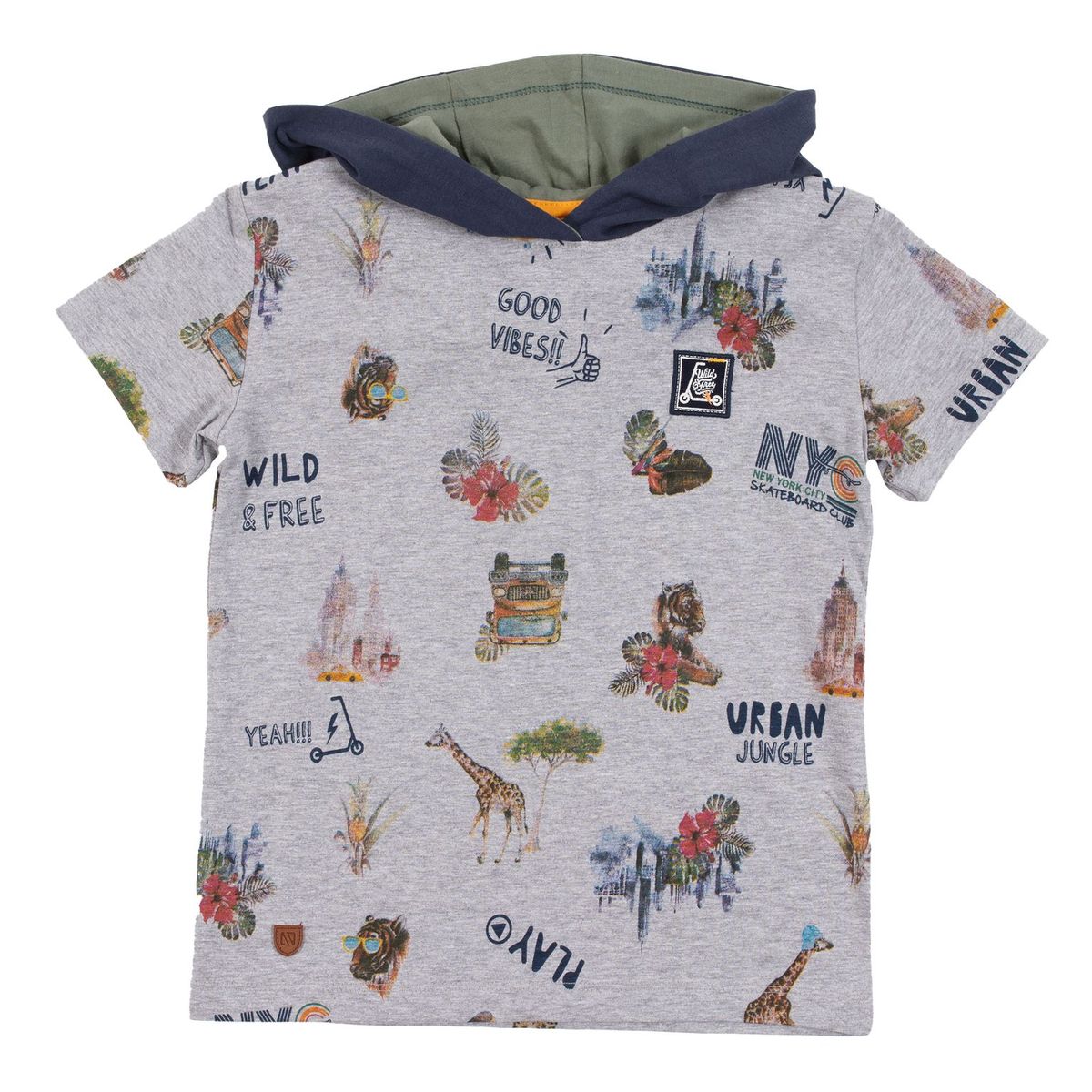 tshirt JUNGLE URBAINE S2203-11
