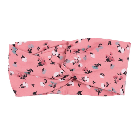 Bandeau Jersey Fleuris Rose S22BHJ250