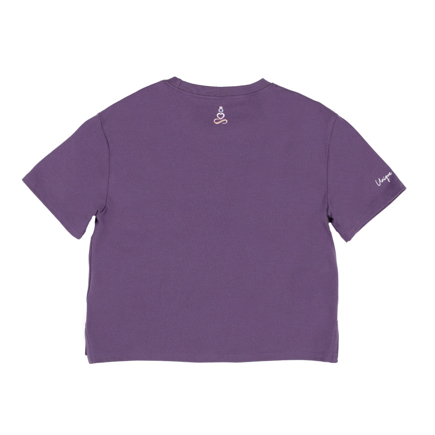 T-shirt Court Mauve S22L50-04