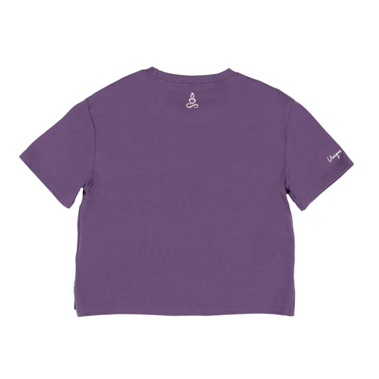 T-shirt Court Mauve femme S22l500-04