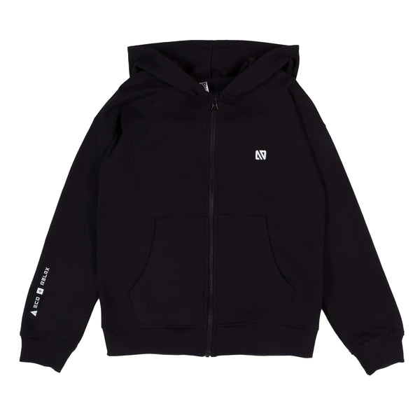 Veste à capuchon Noire s22L51-09