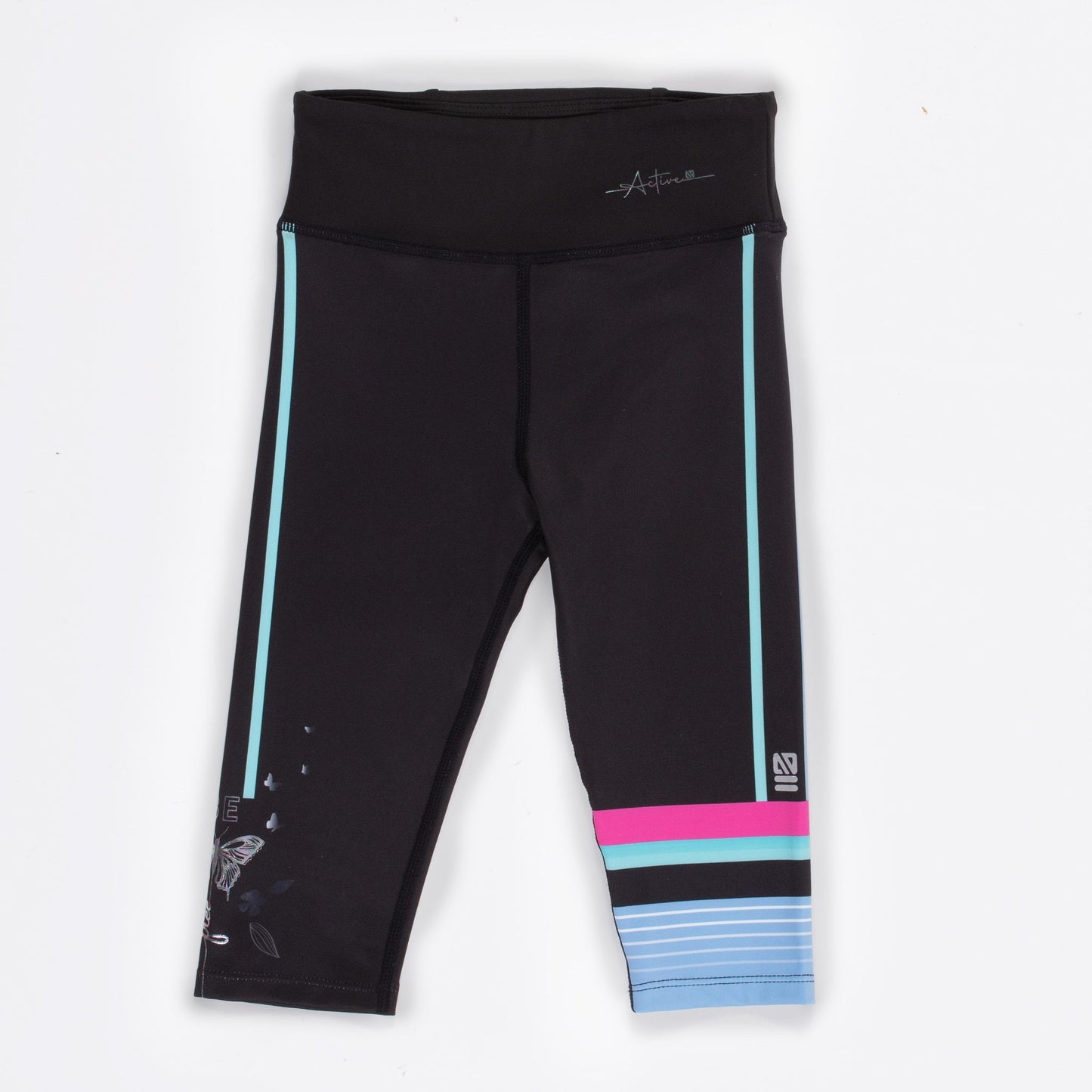 Boutique Petites Fleurs - legging 3/4 athlétique Envole-Toi S23A82-05