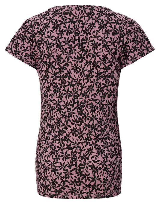 Supermom T-shirt Black Flower 1270013 VENTE FINALE