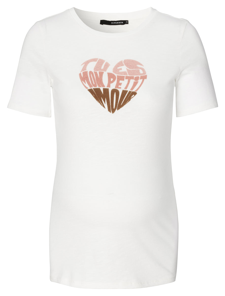 Supermom T-shirt maternité tu es mon petit amour 2210014