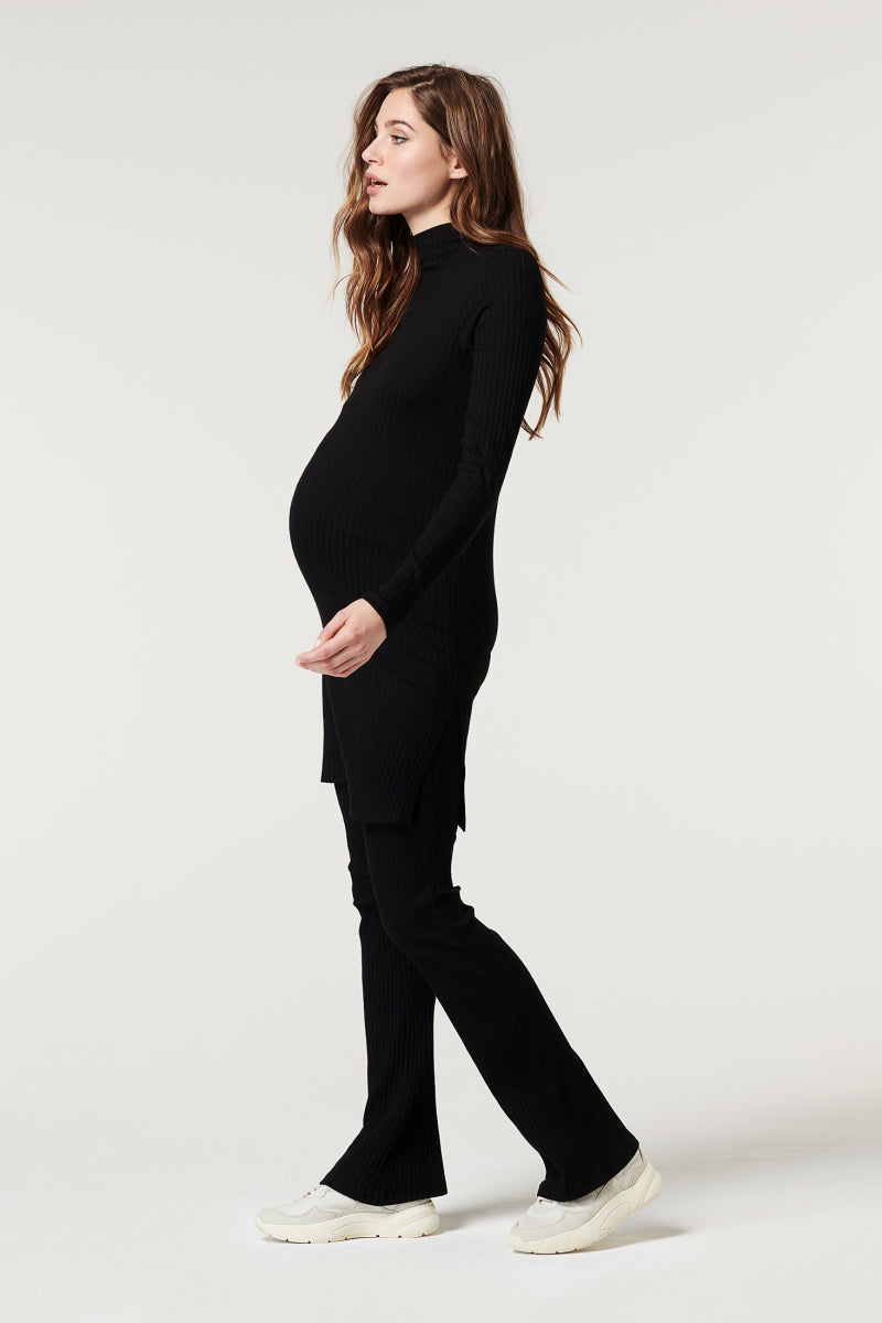 Tunique de maternité Rib Black 1280419 Supermom