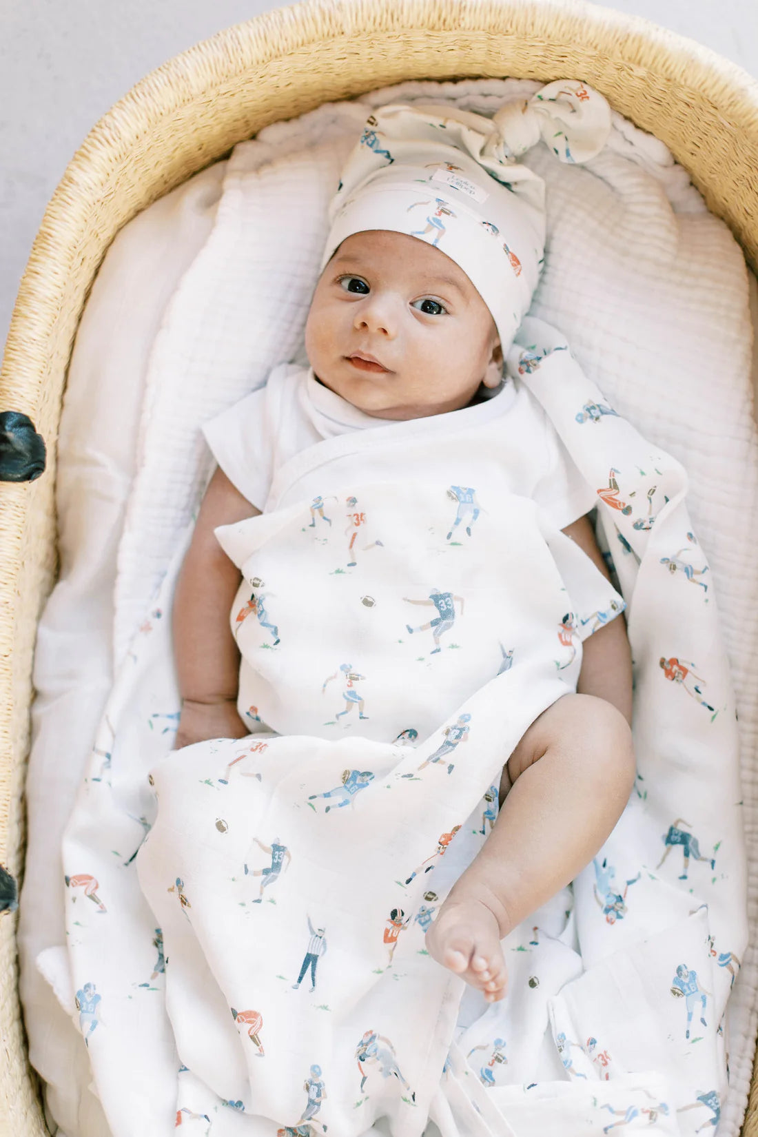 Boutique Petites Fleurs- Mousseline Football - loulou lollipop