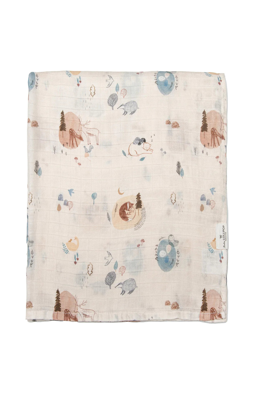 Boutique Petites Fleurs- Mousseline Cozy forest - loulou lollipop