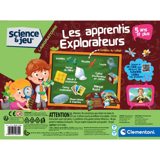 Les apprentis explorateurs Clementoni