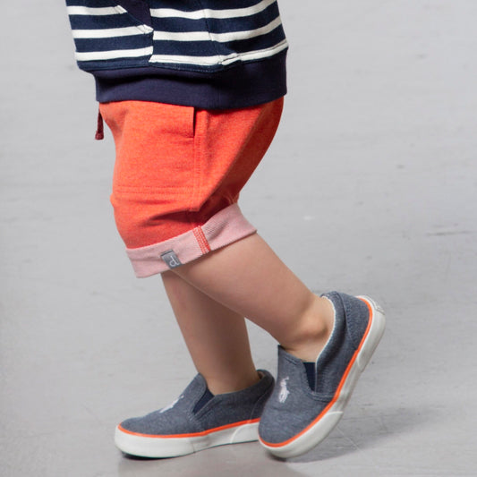 Short molleton orangé B30T26