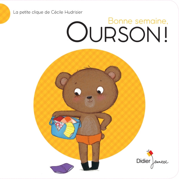 Boutique Petites Fleurs - livre - Bonne semaine ourson