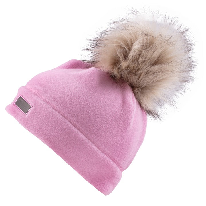 Tuque Rose en polar 7/12 ans BTUP500