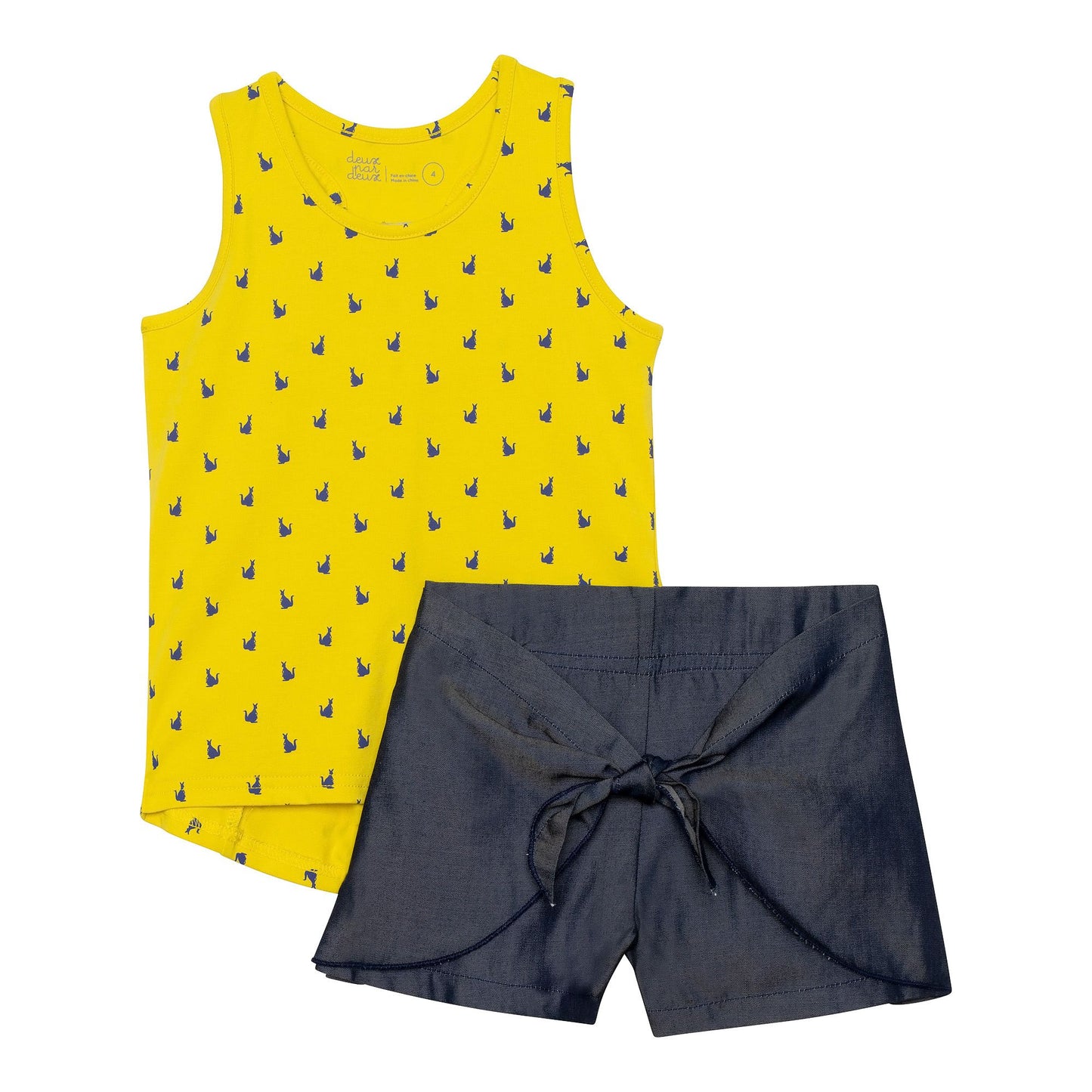 Ensemble cami et short Mes amis d'Australie C30H13