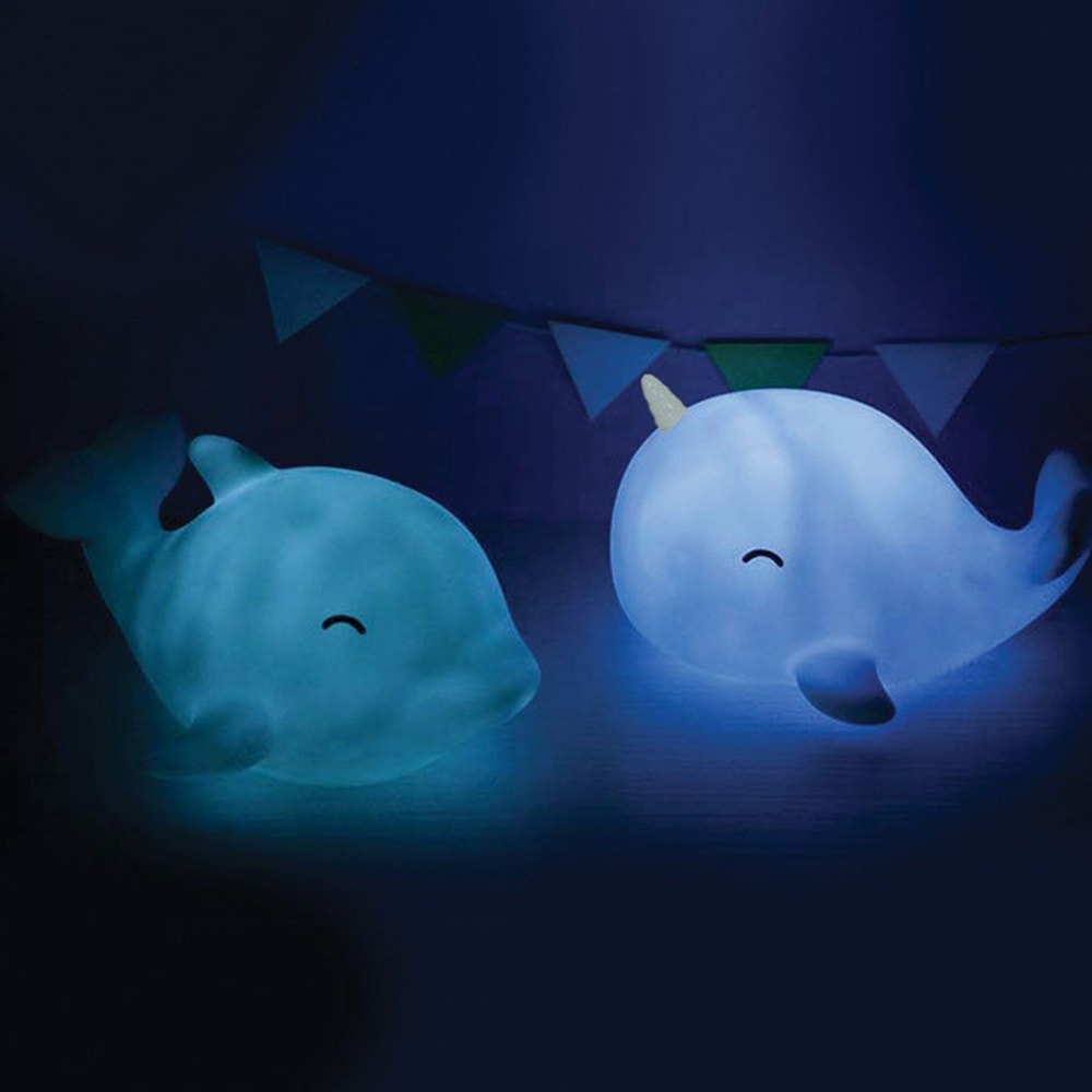 Veilleuse Gloweez Dauphin bleu