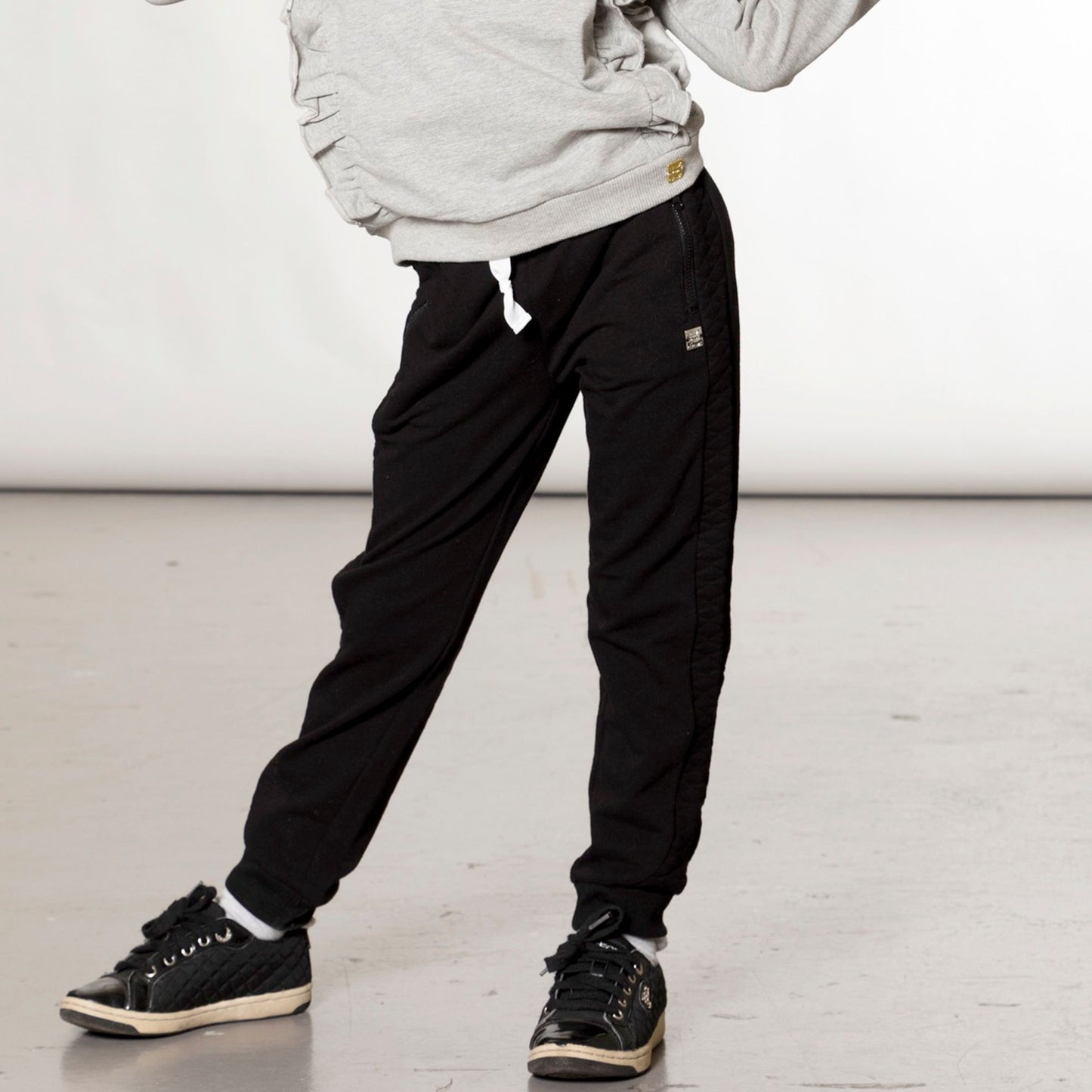 Pantalon de jogging en molleton matelassé D20J21